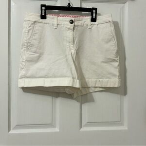 White Boden Chino Shorts size 8 Preppy 
EUC